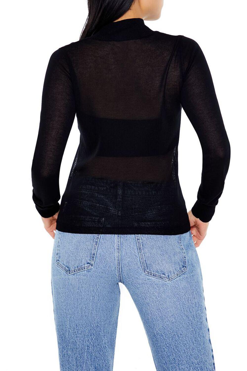 Fitted Mock Neck Sweater | Forever 21 Product Image