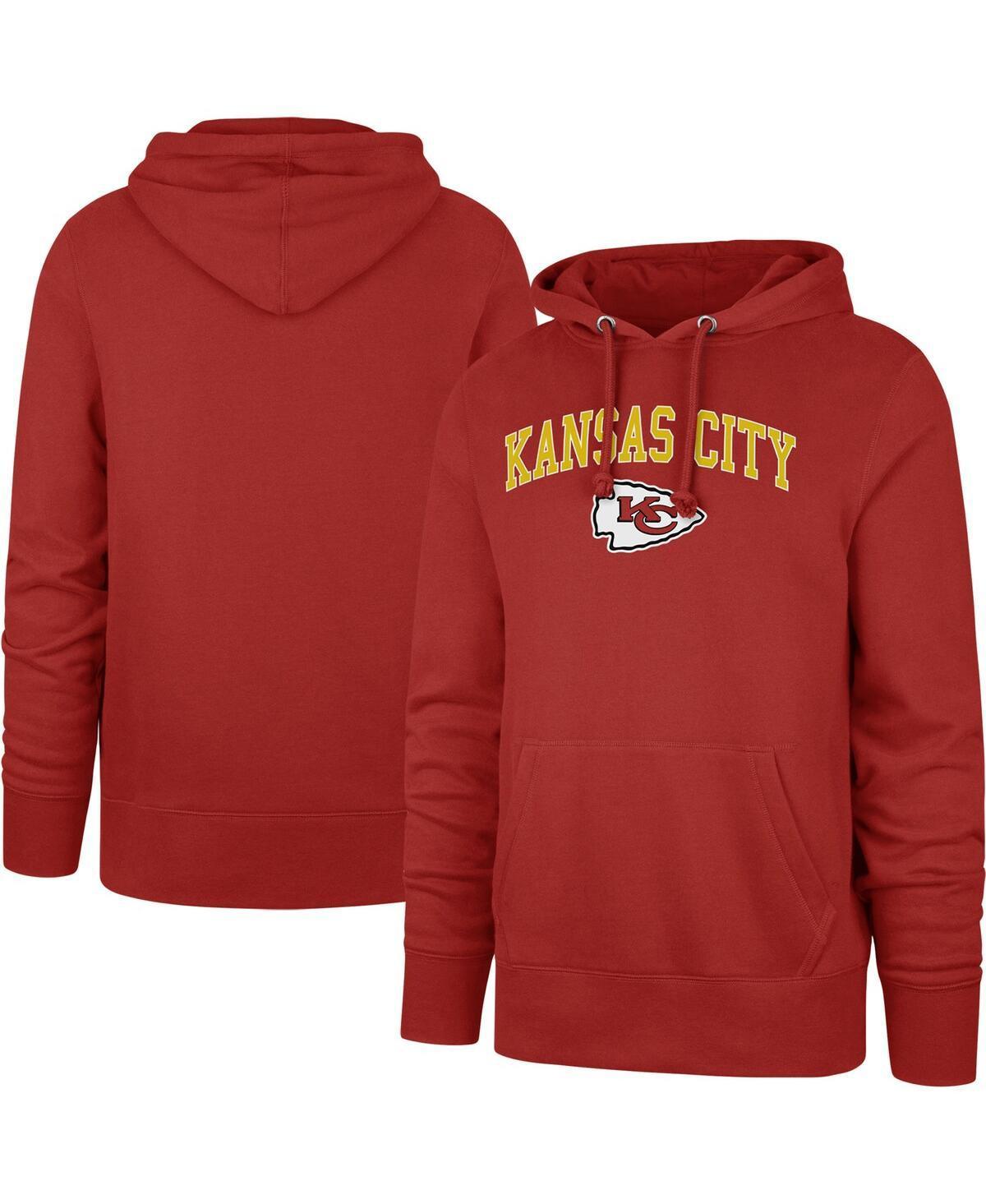 Mens 47 Kansas City Chiefs Arch Game Headline Pullover Hoodie Product Image