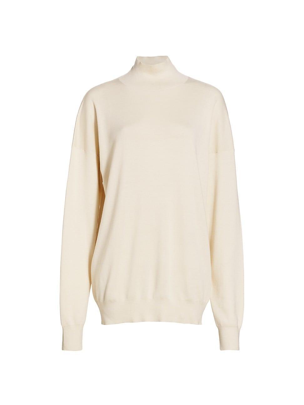 Womens Diye Funnel-Neck Sweater Product Image