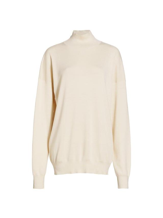 Womens Diye Funnel-Neck Sweater Product Image