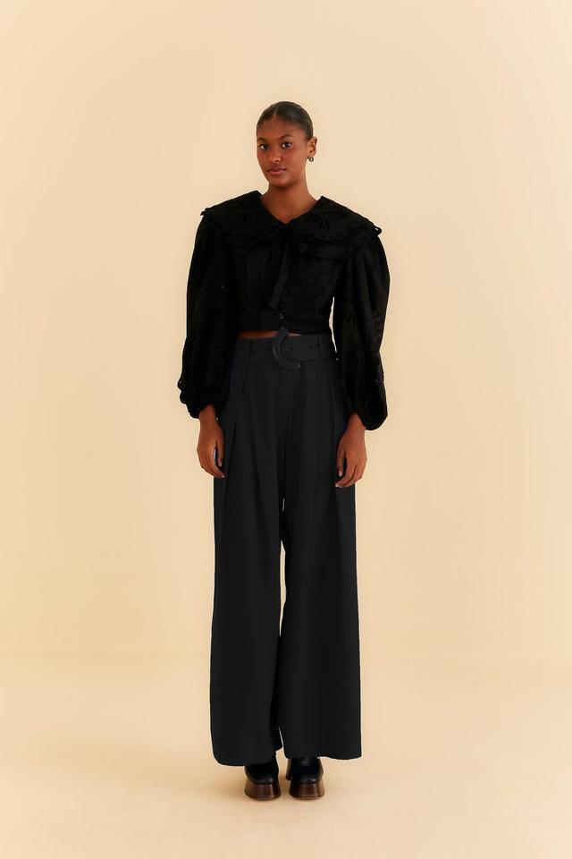 Black Tailored Pants Product Image