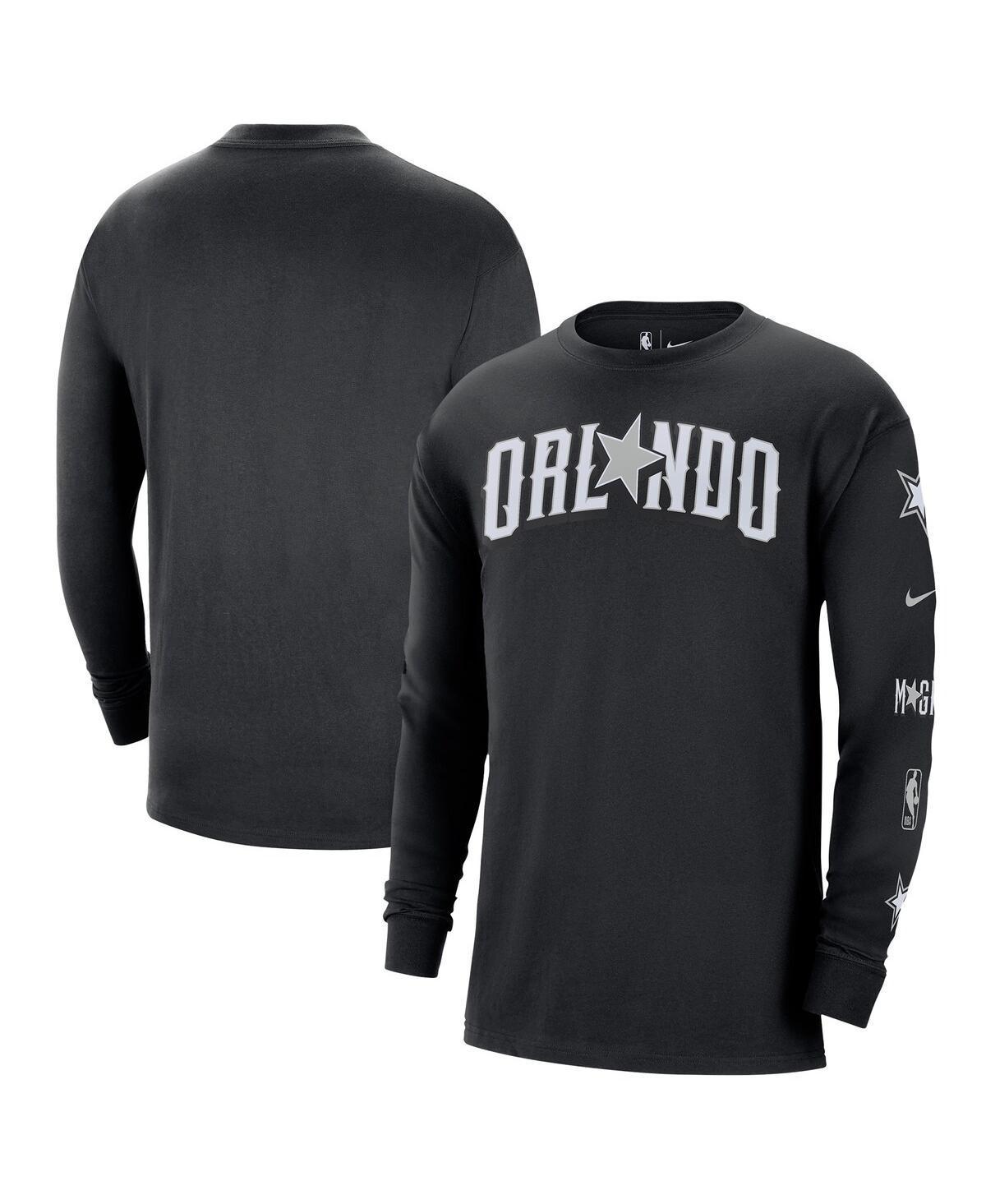 Mens Nike Black Orlando Magic 2023/24 City Edition Max90 Expressive Long Sleeve T-shirt Product Image