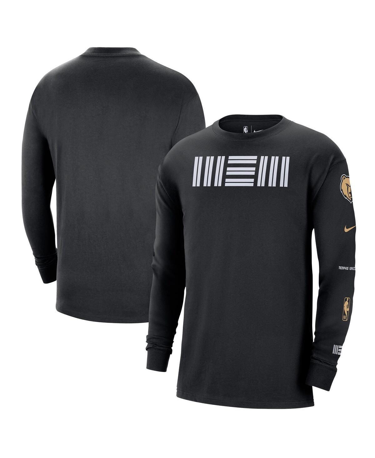 Memphis Grizzlies 2023/24 City Edition Nike Mens NBA Max90 Long-Sleeve T-Shirt Product Image