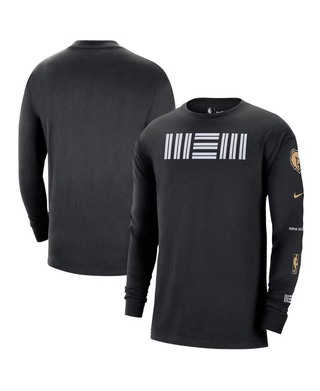 Mens Nike Black Memphis Grizzlies 2023/24 City Edition Max90 Expressive Long Sleeve T-shirt Product Image