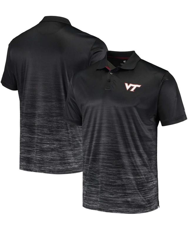 Mens Black Virginia Tech Hokies Marshall Polo Product Image