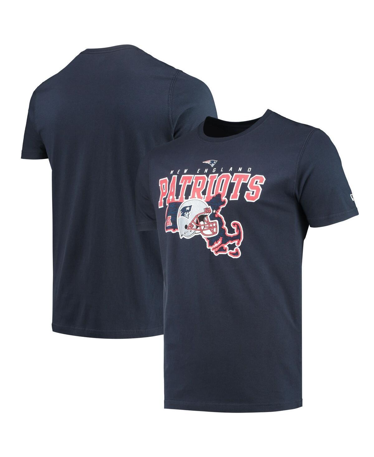 Mens New Era Navy New England Patriots Local Pack T-shirt Product Image