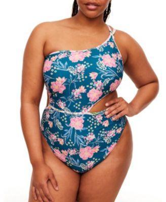 Dustin Women's Plus-Size Swimwear One-Piece Product Image