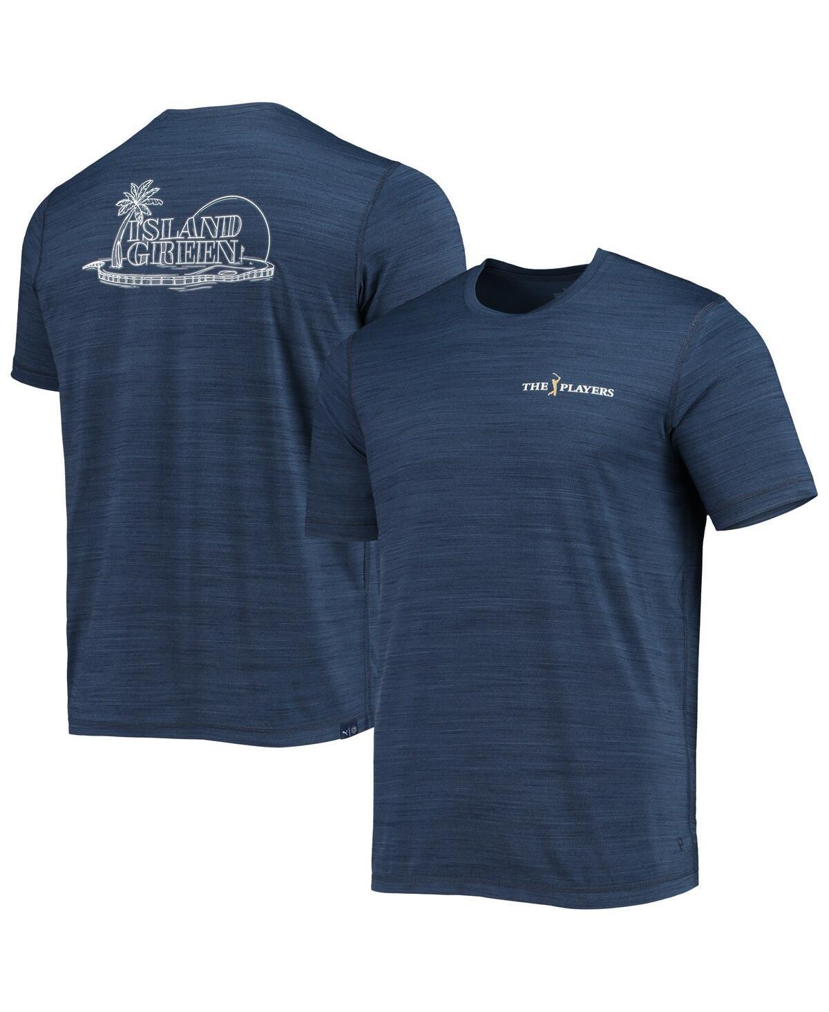 Mens Puma Navy The Players Cloudspun T-shirt Product Image