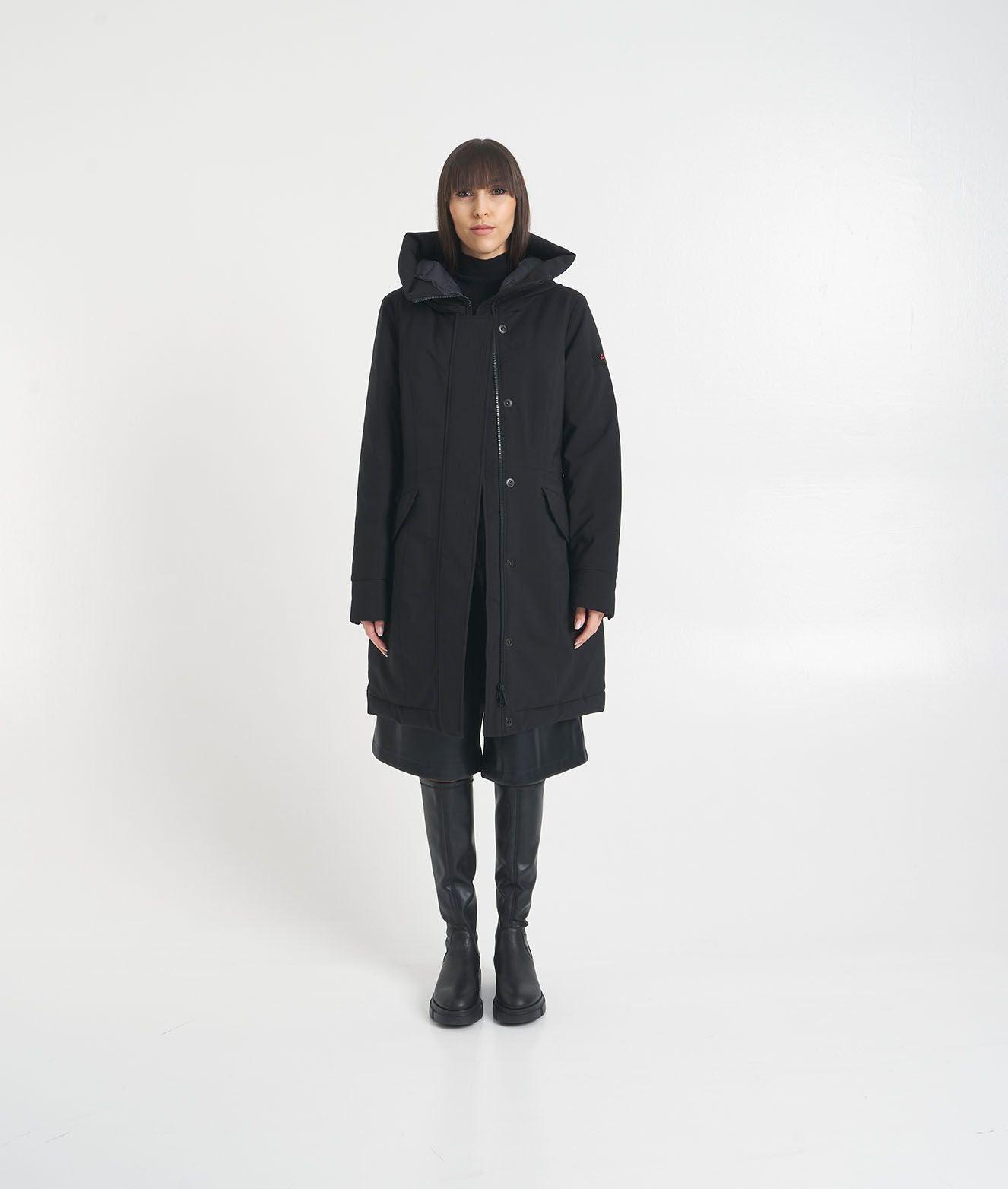 Down coat with wide collar 'Emin' Product Image