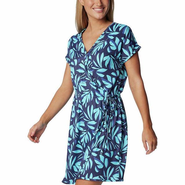 Womens Columbia Chill River Wrap Print Mini Dress Product Image