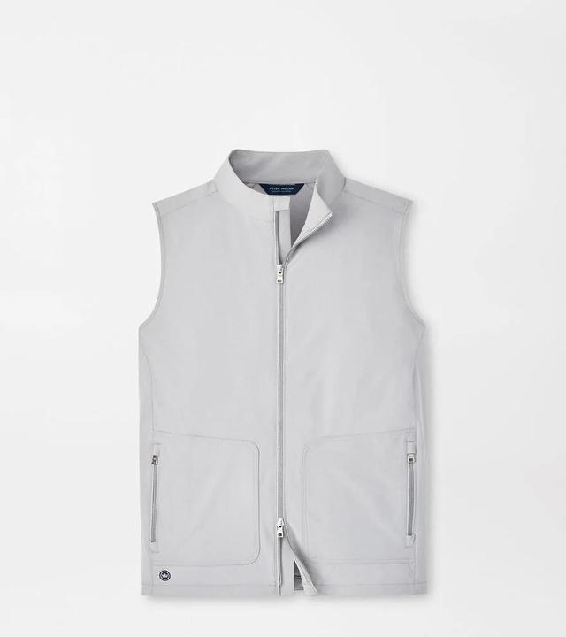 Peter Millar Mens Contour Vest | Color: Gale Grey | Size: M Product Image