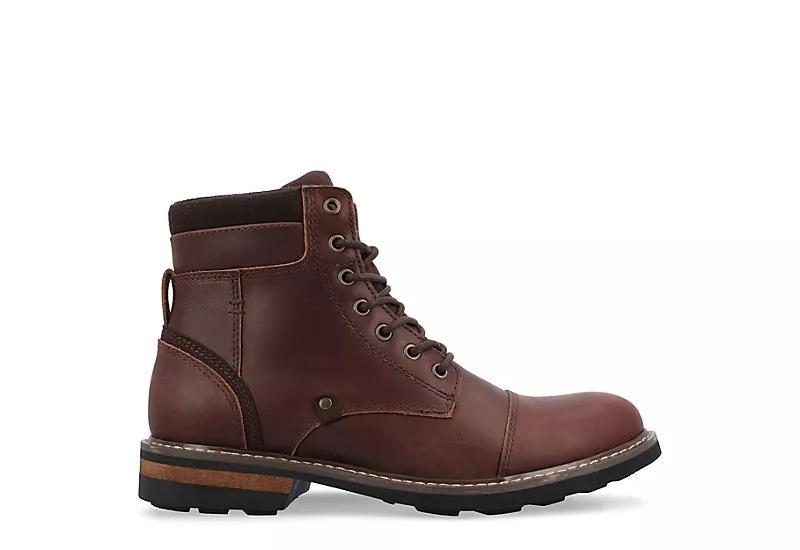 Territory Yukon Mens Ankle Boots Brown Product Image