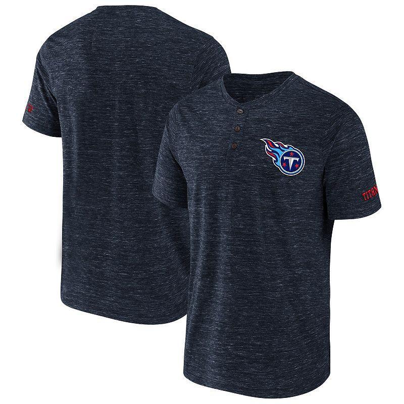 Mens NFL x Darius Rucker Collection by Fanatics College Seattle Seahawks Slub Henley T-Shirt Blue Product Image