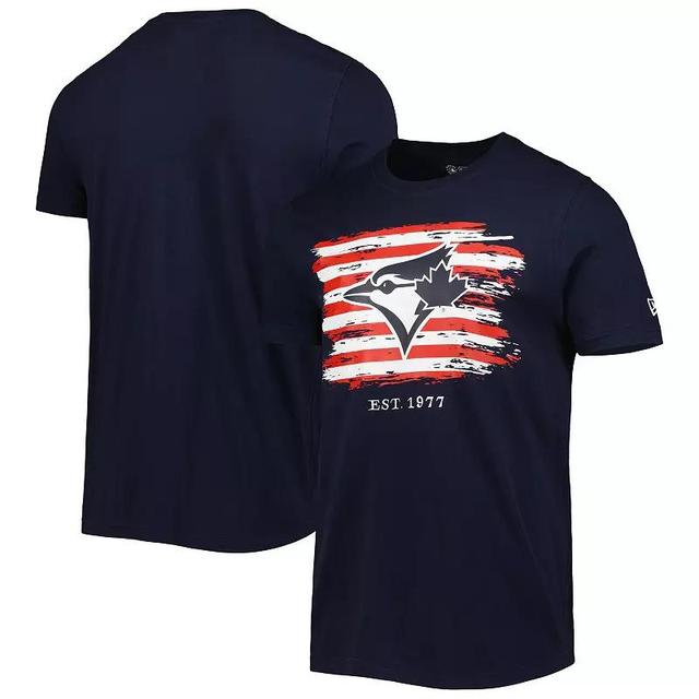 Mens New Era Navy Toronto Blue Jays 4th of July Jersey T-Shirt Jay Blue Product Image