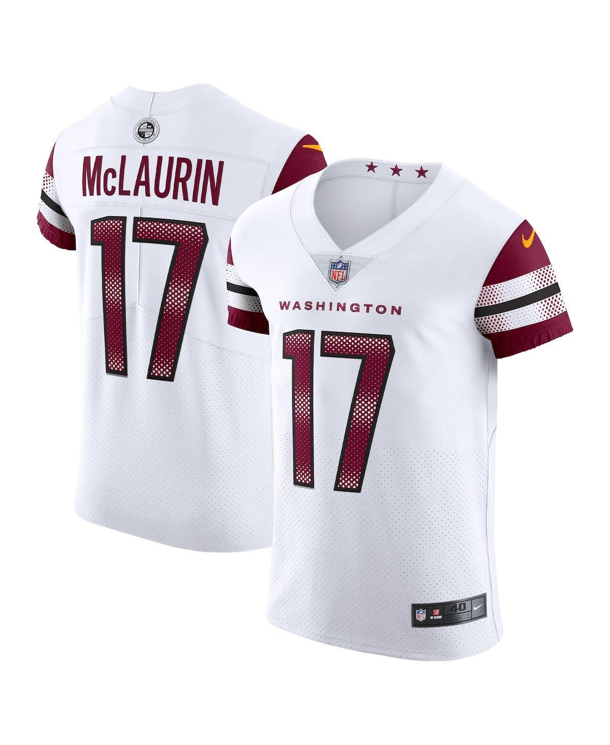 Mens Nike Terry McLaurin White Washington Commanders Vapor Elite Jersey Product Image