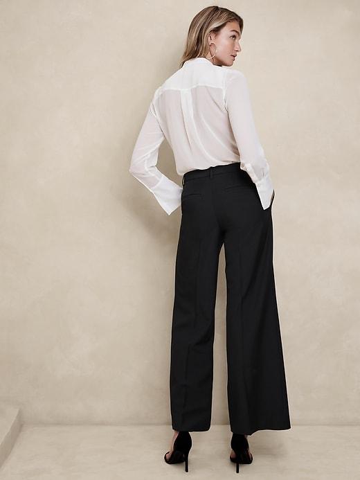 Sculpted Wide-Leg Trouser Product Image