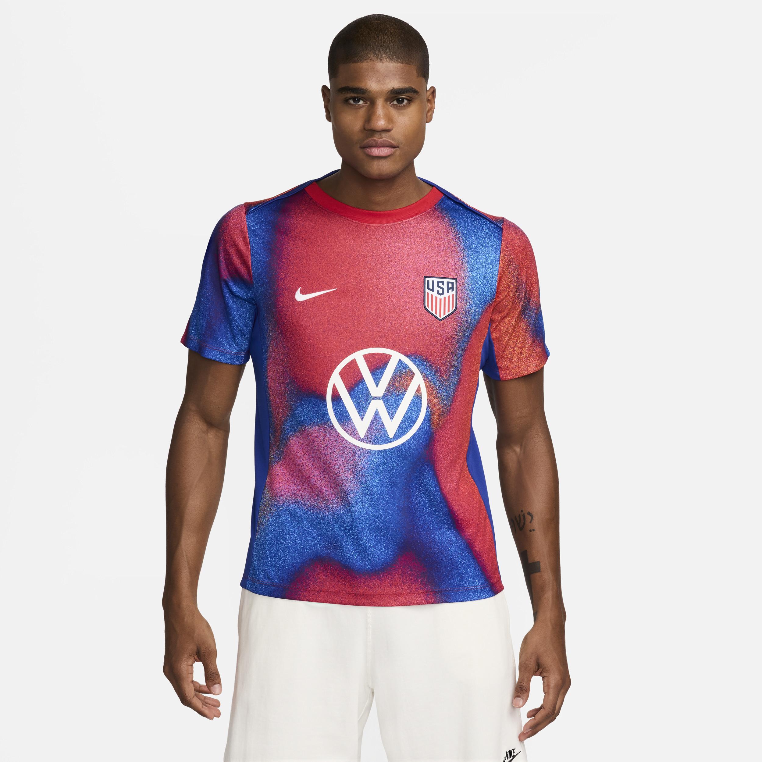 USMNT Academy Pro Nike Mens Dri-FIT Soccer Pre-Match Short-Sleeve Top Product Image