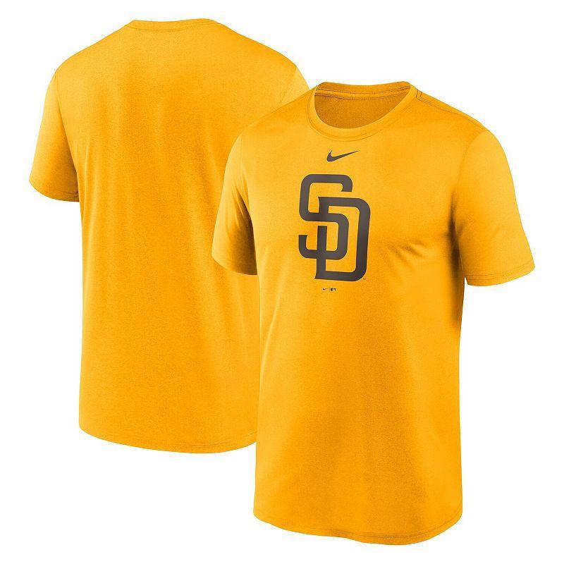 Mens Nike Gold San Diego Padres New Legend Logo T-Shirt Product Image