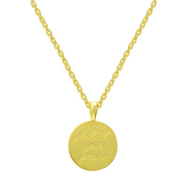 Protect Your Peace Necklace Product Image