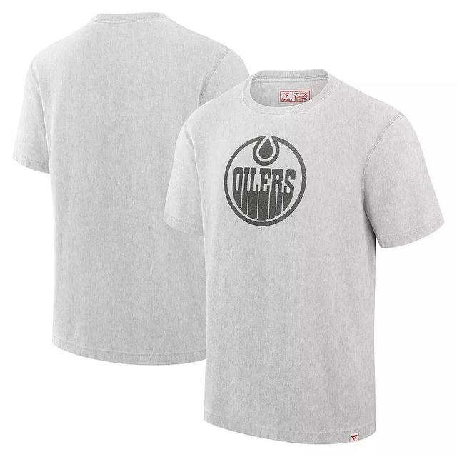 Mens Fanatics Cream Edmonton Oilers T-Shirt Product Image