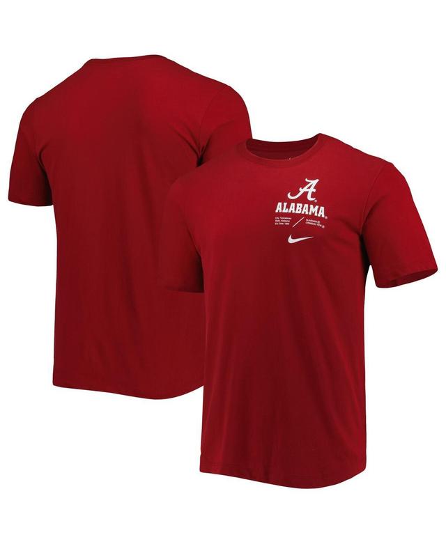 Mens Nike Crimson Alabama Crimson Tide Team Practice Performance T-shirt Product Image