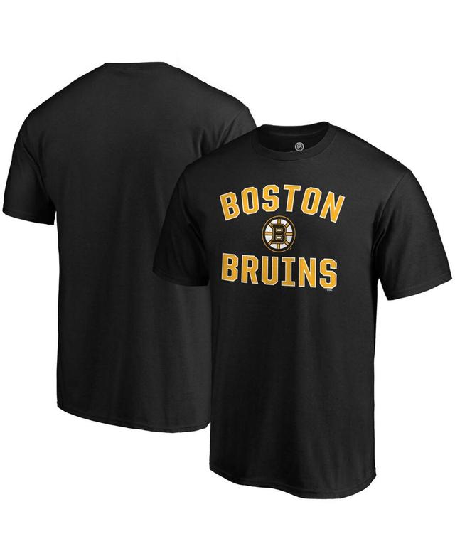 Mens Black Boston Bruins Team Victory Arch T-shirt Product Image