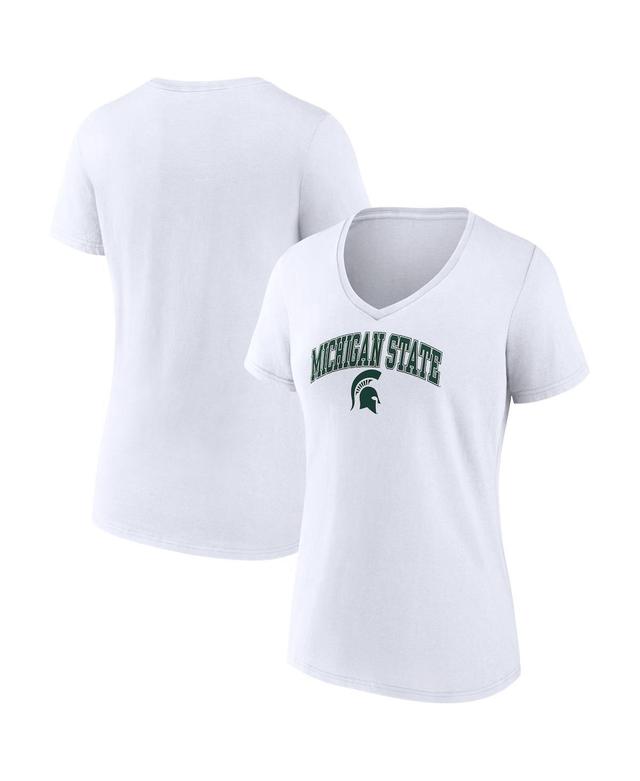 Womens Fanatics White Ucf Knights Evergreen Campus V-Neck T-shirt Product Image