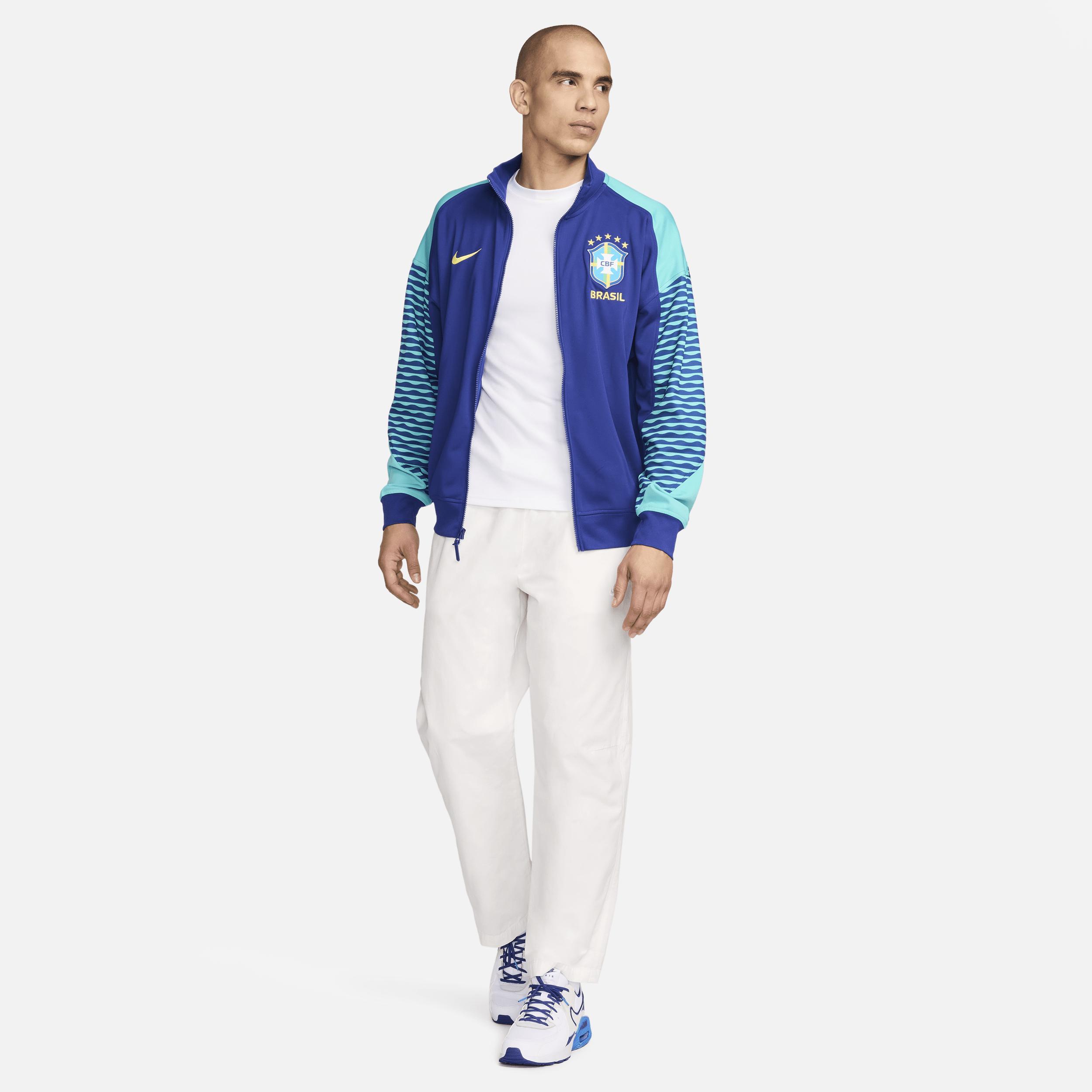 Brazil Strike Men's Nike Dri-FIT Soccer Jacket Product Image