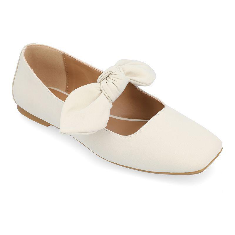 Journee Collection Womens Seralinn Bow Flats Womens Shoes Product Image