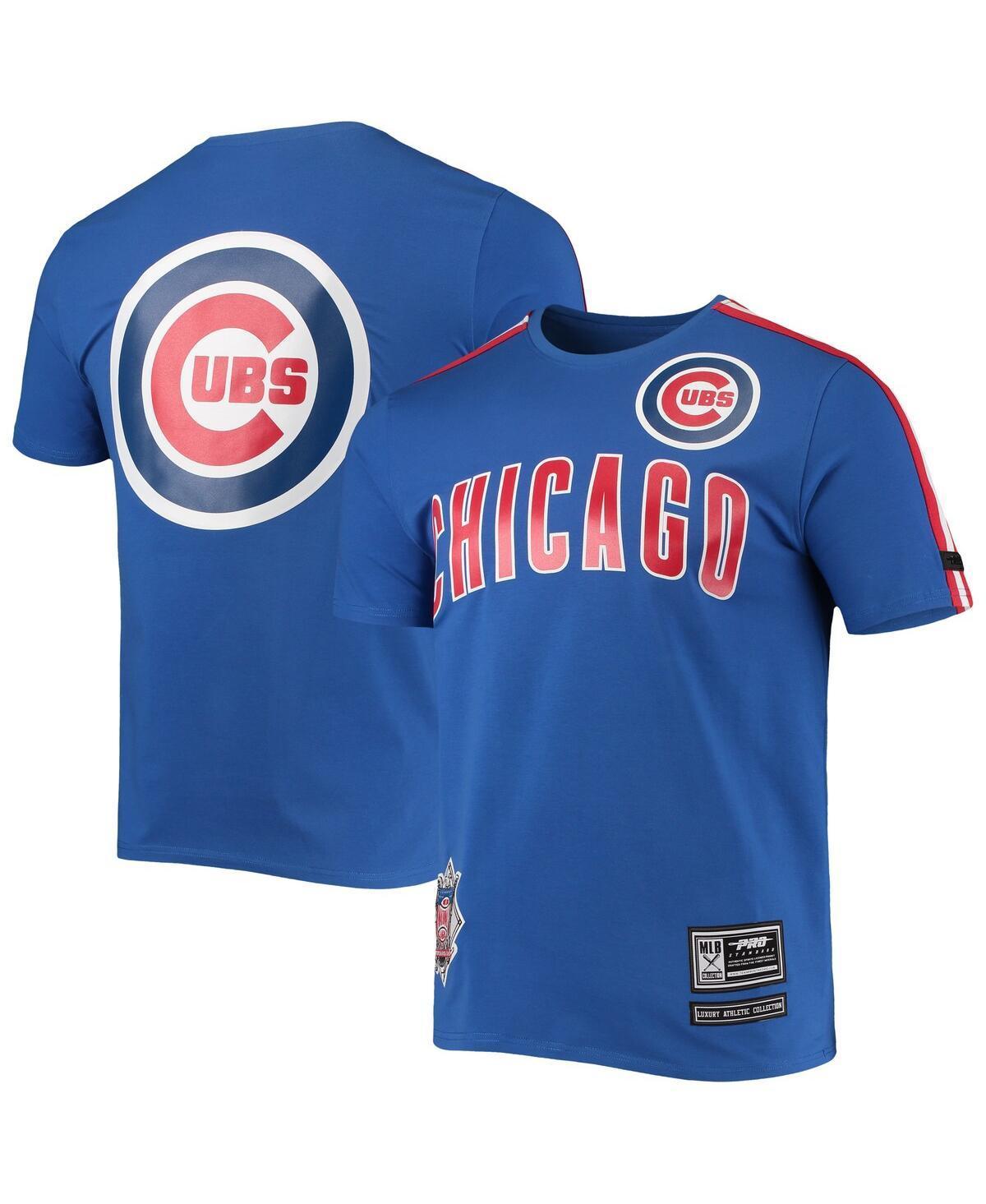 Mens Pro Standard Royal Chicago Cubs Taping T-shirt Product Image