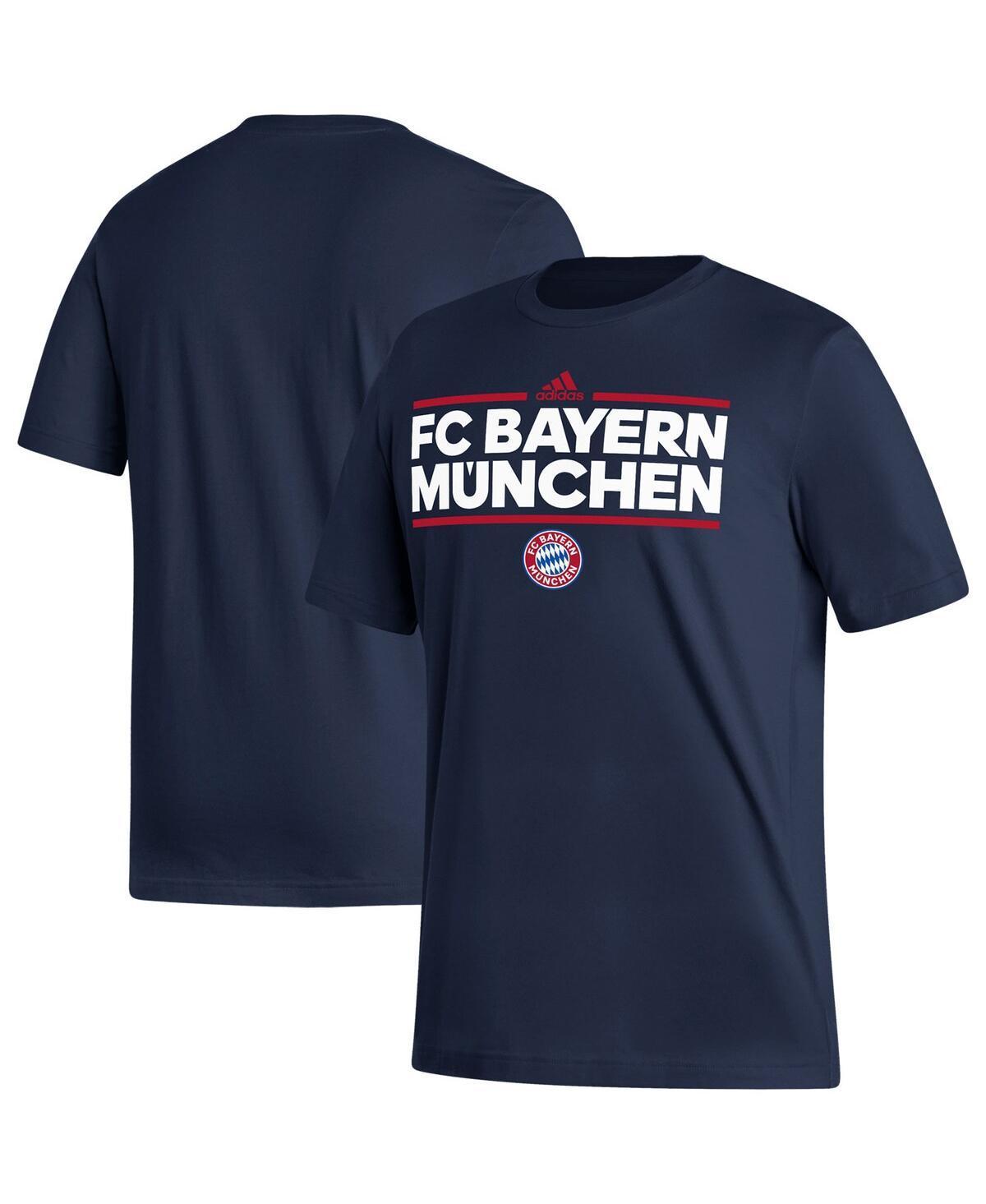 Mens adidas Navy Bayern Munich Dassler T-shirt Product Image