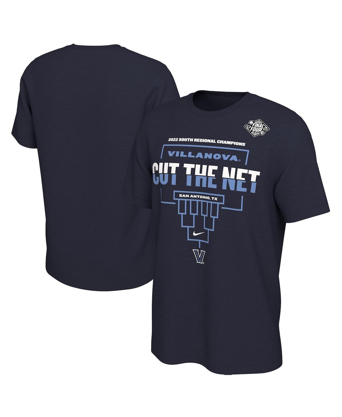 Mens Nike Navy Villanova Wildcats 2022 Ncaa Mens Basketball Tournament March Madness Final Four Regional Champions Locker Room T-shirt Product Image