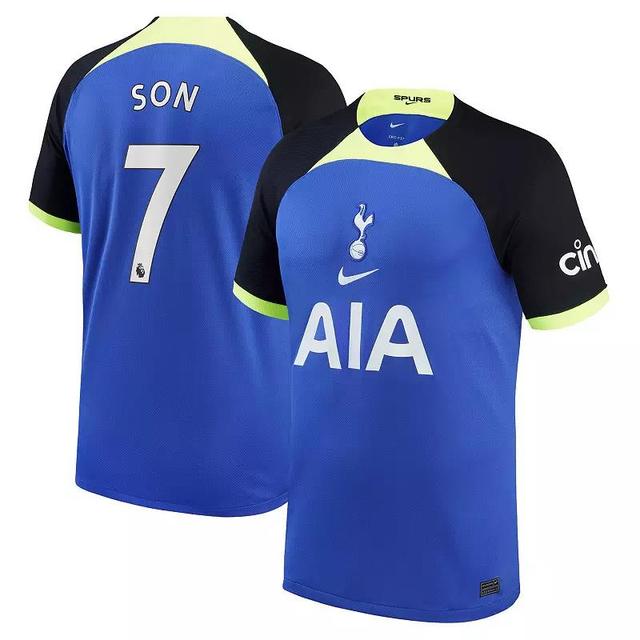 Youth Nike Son Heung-min Blue Tottenham Hotspur 2022/23 Away Breathe Stadium Replica Player Jersey, Boys Product Image