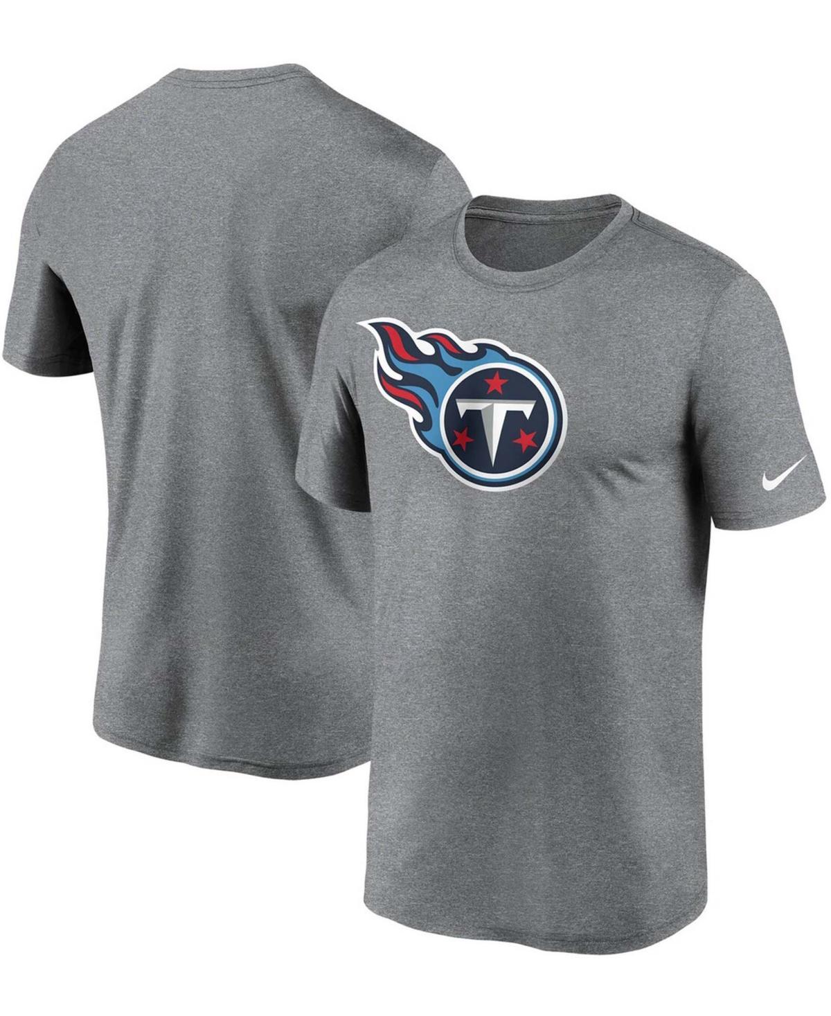 Mens Nike Charcoal Dallas Cowboys Wordmark Legend Performance T-Shirt Grey Product Image