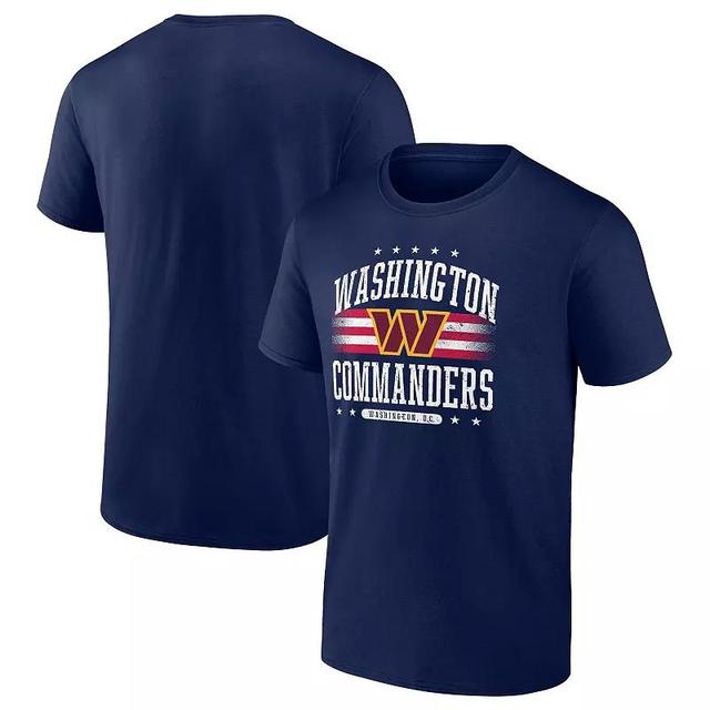 Mens Fanatics Navy Washington Commanders Americana T-Shirt Wft Blue Product Image