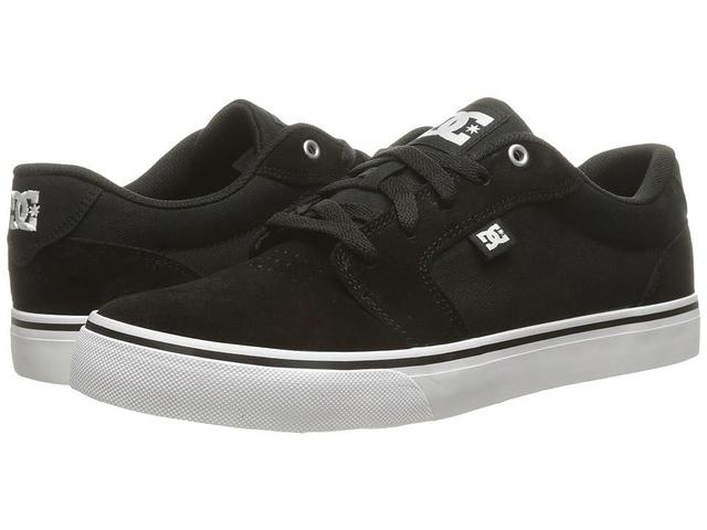 DC Anvil White/Black) Men's Skate Shoes Product Image