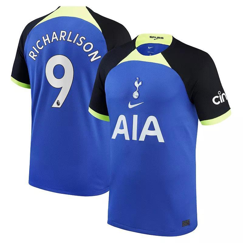 Mens Nike Richarlison Blue Tottenham Hotspur 2022/23 Away Breathe Stadium Replica Player Jersey Product Image