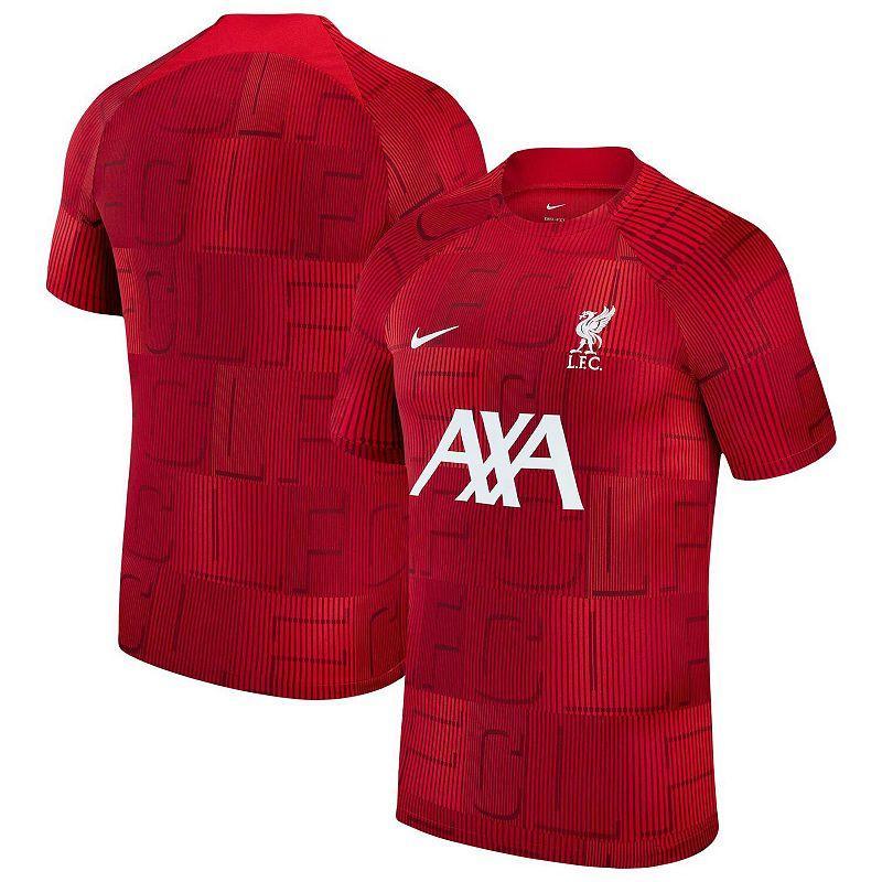 Mens Nike Red Liverpool 2023 Academy Pro Pre-Match Top - Red Product Image