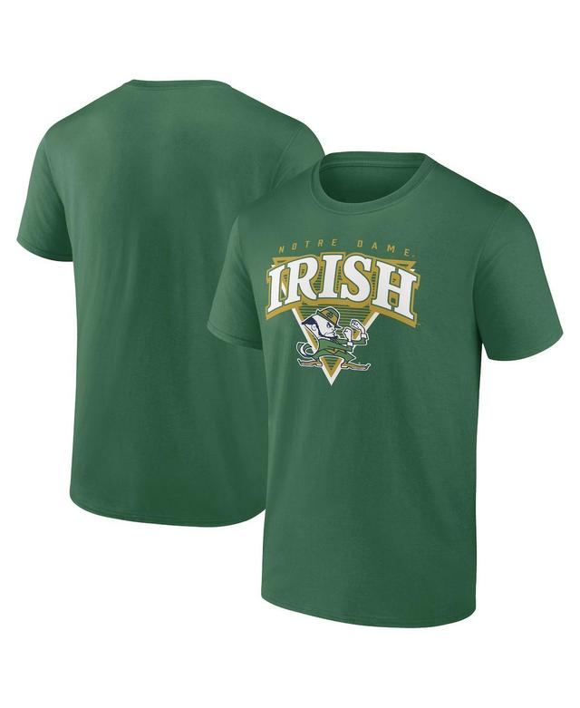 Fanatics Mens Kelly Green Notre Dame Fighting Irish Modern Tri T-Shirt Product Image