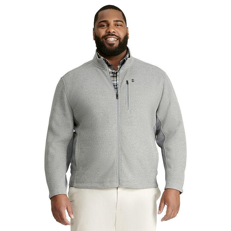 Big & Tall IZOD Shaker Fleece Jacket, Mens Product Image