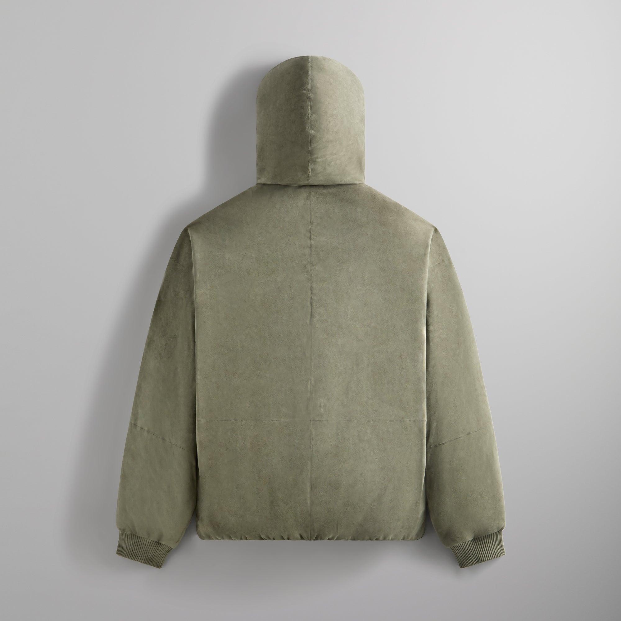 Kith Puffed Suede Jaysen Hoodie - Region Male Product Image