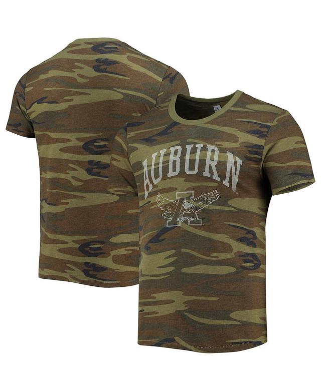 Mens Alternative Apparel Camo Auburn Tigers Arch Logo Tri-Blend T-shirt Product Image