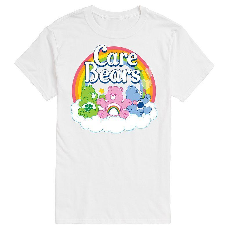 Mens Care Bears Logo Group Graphic Tee Product Image