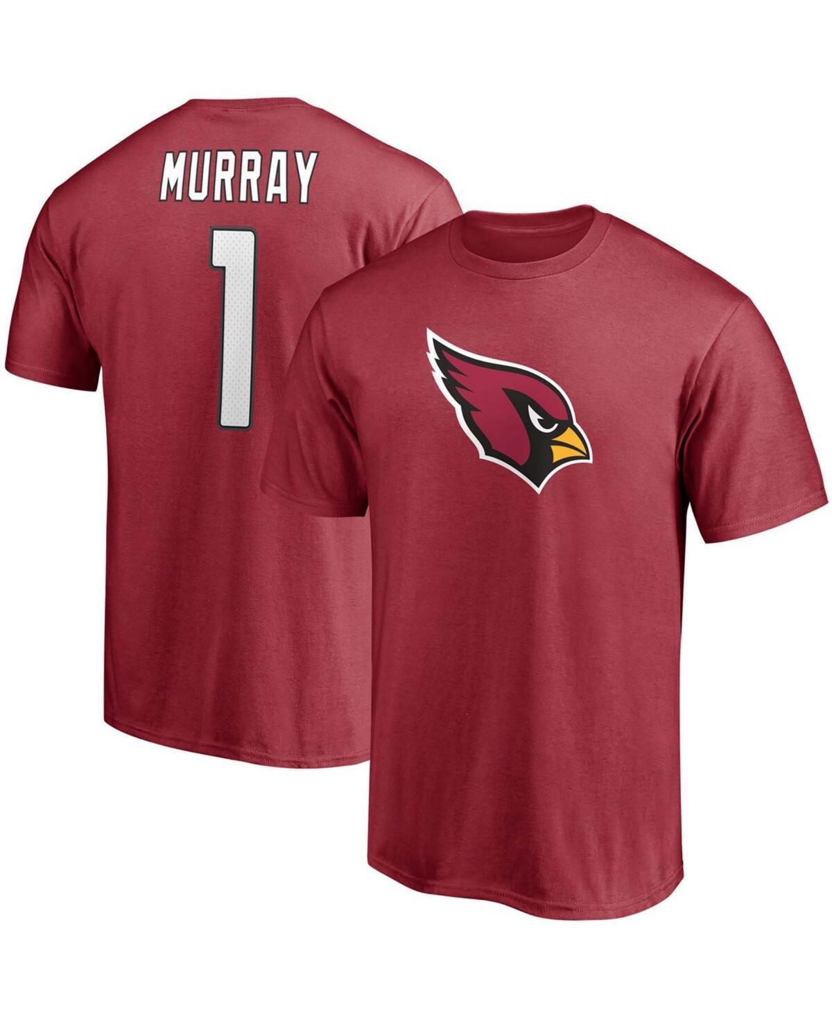 Mens Fanatics Branded Kyler Murray Cardinal Arizona Cardinals Player Icon Name & Number T-Shirt Product Image