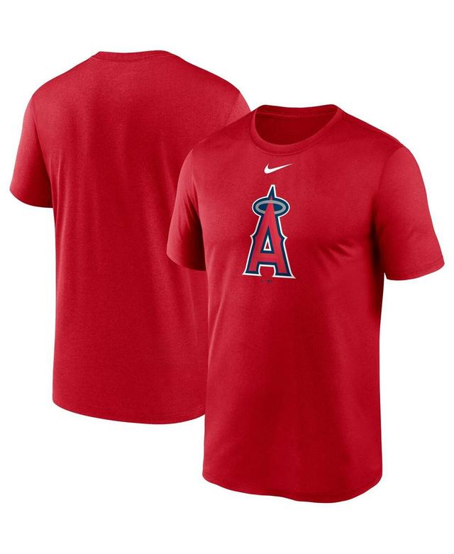 Mens Nike Red Los Angeles Angels Big and Tall Logo Legend Performance T-shirt Product Image