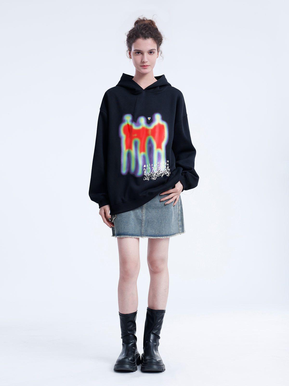 Aelfric Eden Thermal Imaging Print Hoodie Product Image