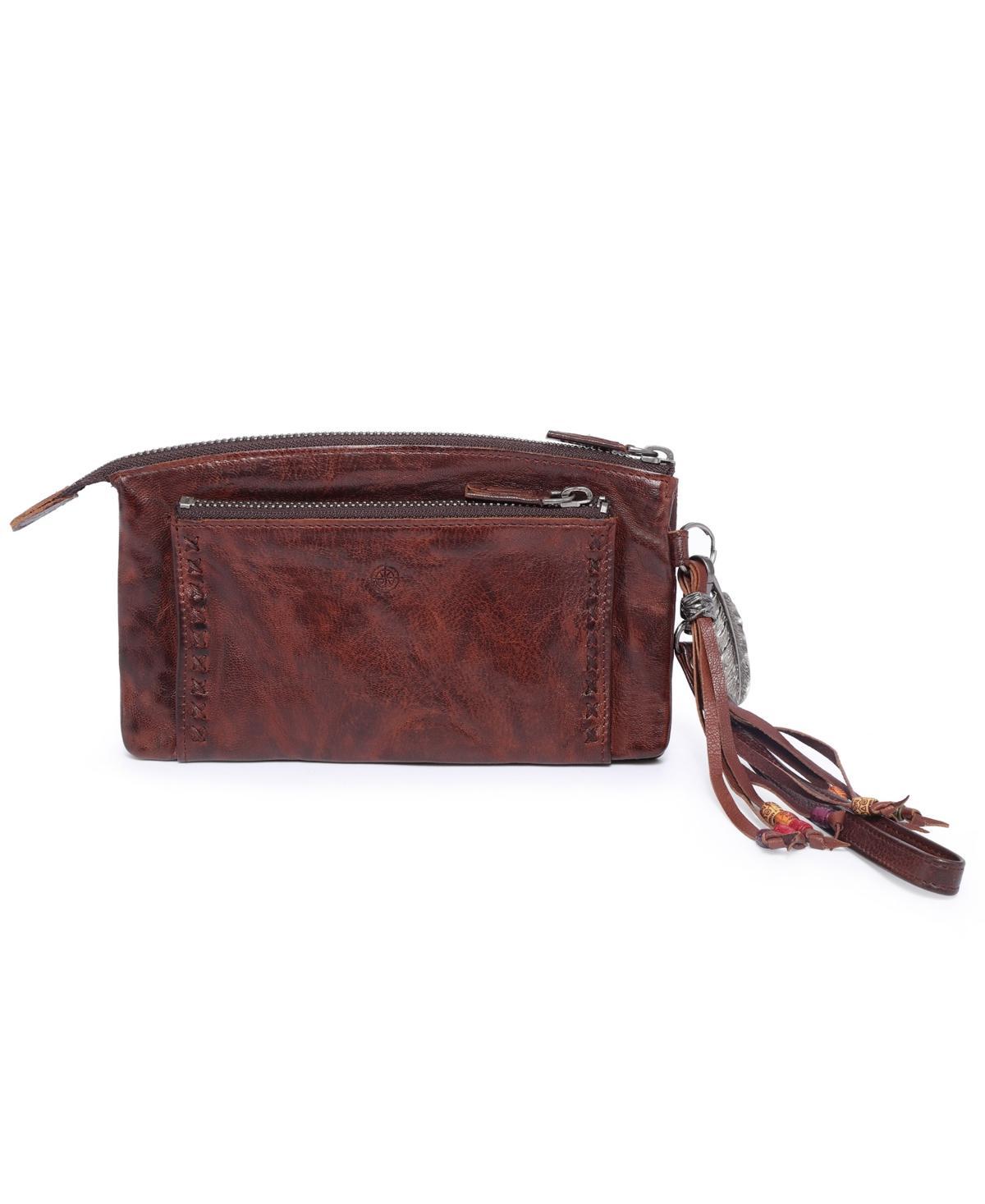 Old Trend Womens Genuine Leather Bluebell Clutch Product Image