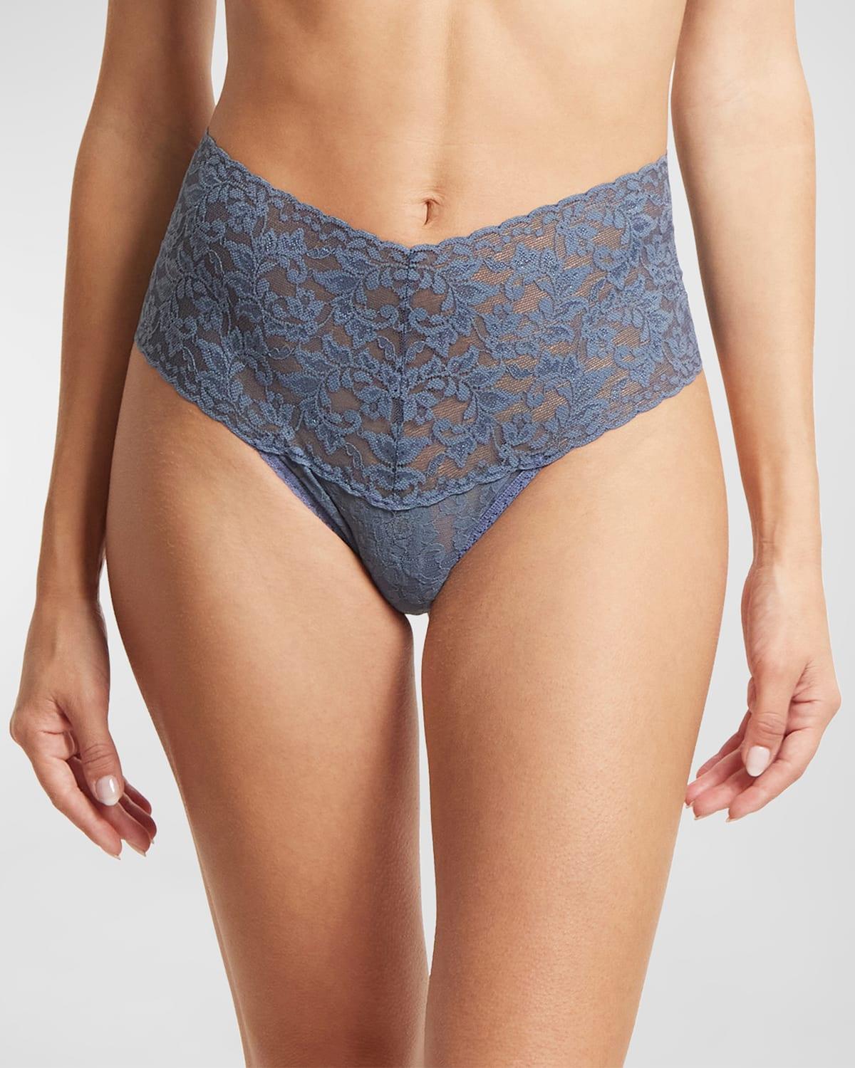 Hanky Panky Signature Lace Retro Thong Product Image