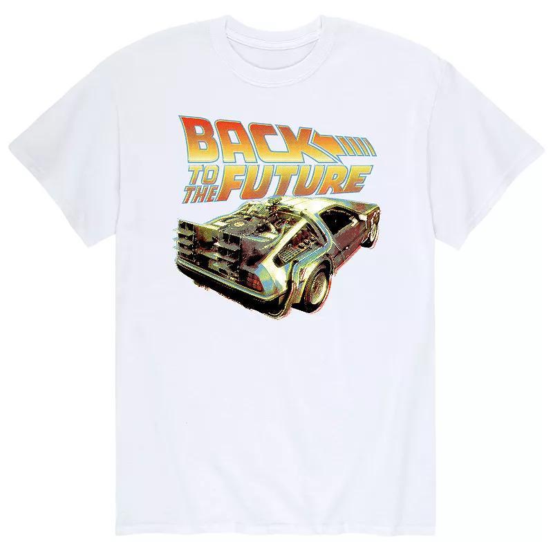 Mens Back To The Future Deloran Tee Product Image