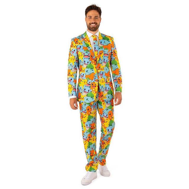 Mens OppoSuits Slim-Fit Novelty Suit & Tie Set Product Image